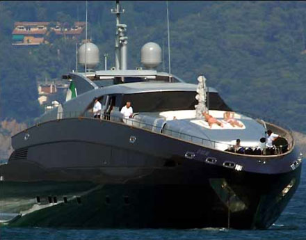 roberto cavalli yacht baglietto